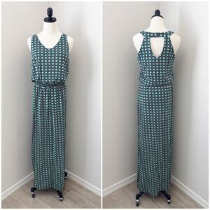 NWT Banana Republic Women's Knit Side Slit Soft And Stretchy  Maxi Dress Size M